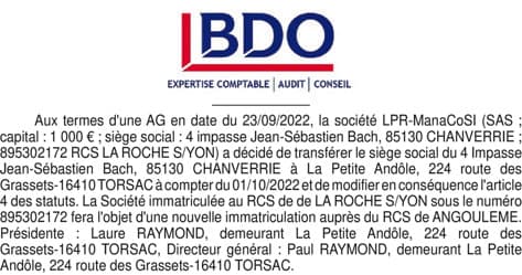 Contenu publication