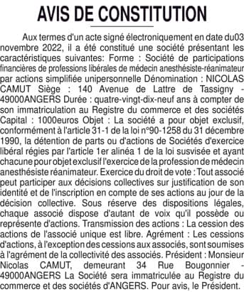 Contenu publication