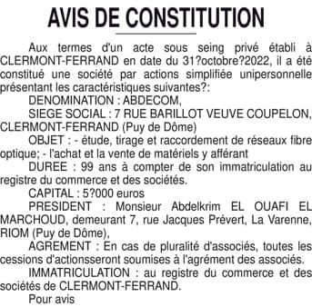Contenu publication