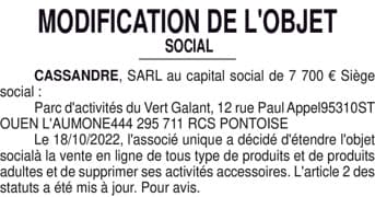 Contenu publication
