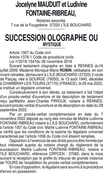 Contenu publication
