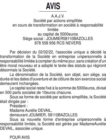 Contenu publication