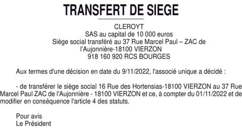 Contenu publication