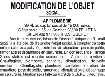 Contenu publication