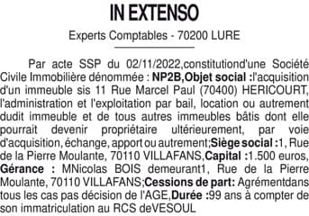 Contenu publication