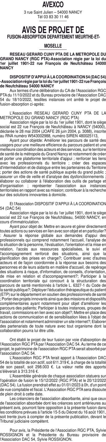 Contenu publication