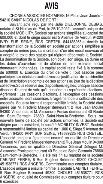 Contenu publication