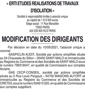 Contenu publication