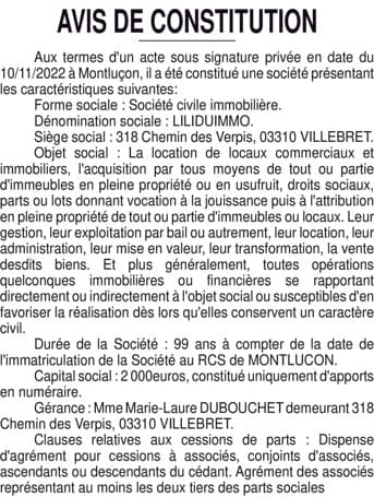Contenu publication