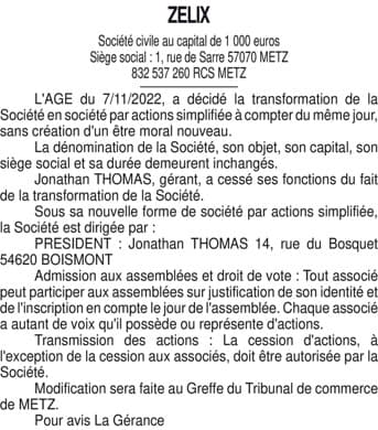 Contenu publication