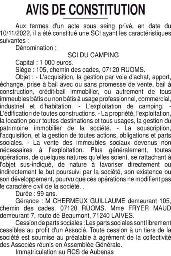 Contenu publication