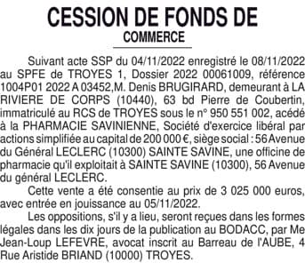 Contenu publication