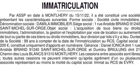 Contenu publication