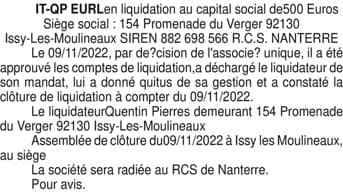 Contenu publication