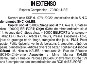 Contenu publication