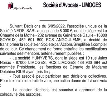 Contenu publication