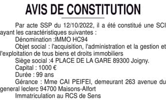 Contenu publication