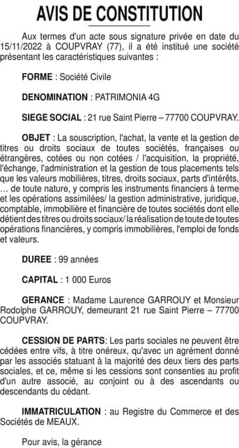 Contenu publication