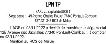 Contenu publication