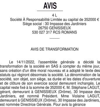 Contenu publication