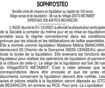 Contenu publication