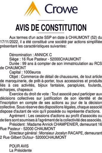 Contenu publication