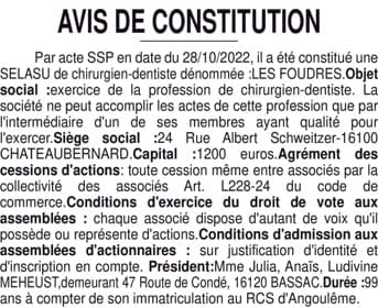 Contenu publication