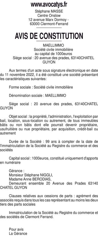 Contenu publication