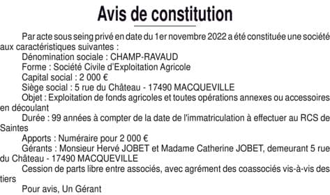Contenu publication