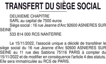 Contenu publication