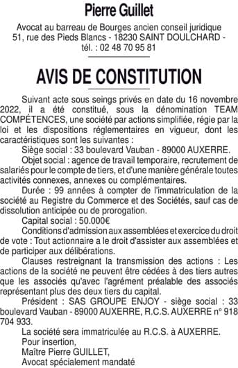 Contenu publication