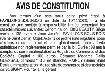 Contenu publication