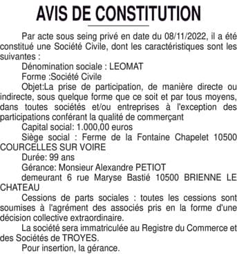 Contenu publication