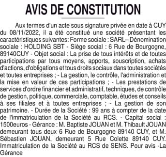 Contenu publication