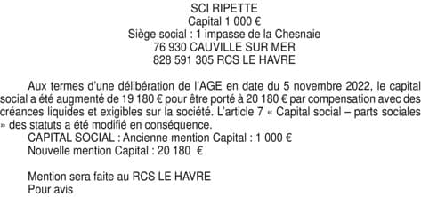 Contenu publication