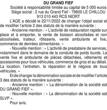 Contenu publication