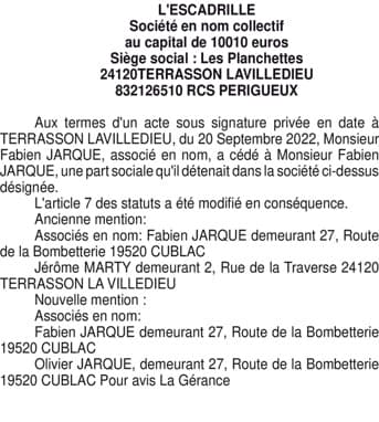 Contenu publication