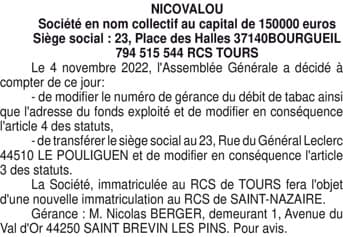 Contenu publication