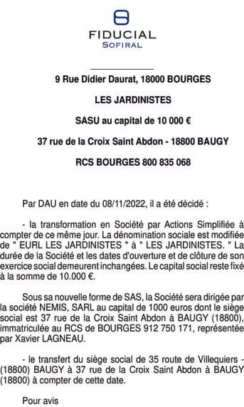 Contenu publication