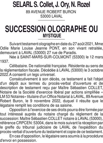 Contenu publication