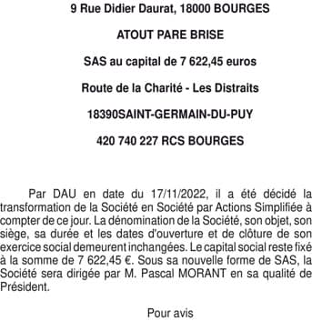 Contenu publication