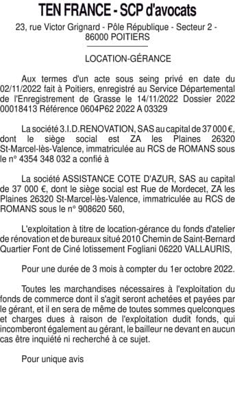Contenu publication