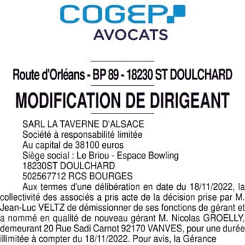 Contenu publication