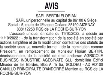 Contenu publication