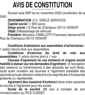 Contenu publication