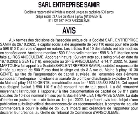 Contenu publication