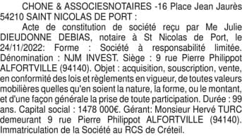Contenu publication