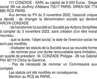 Contenu publication