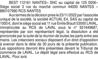 Contenu publication