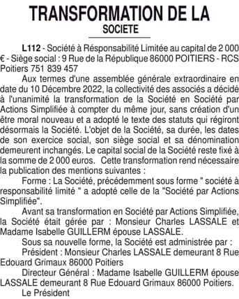 Contenu publication